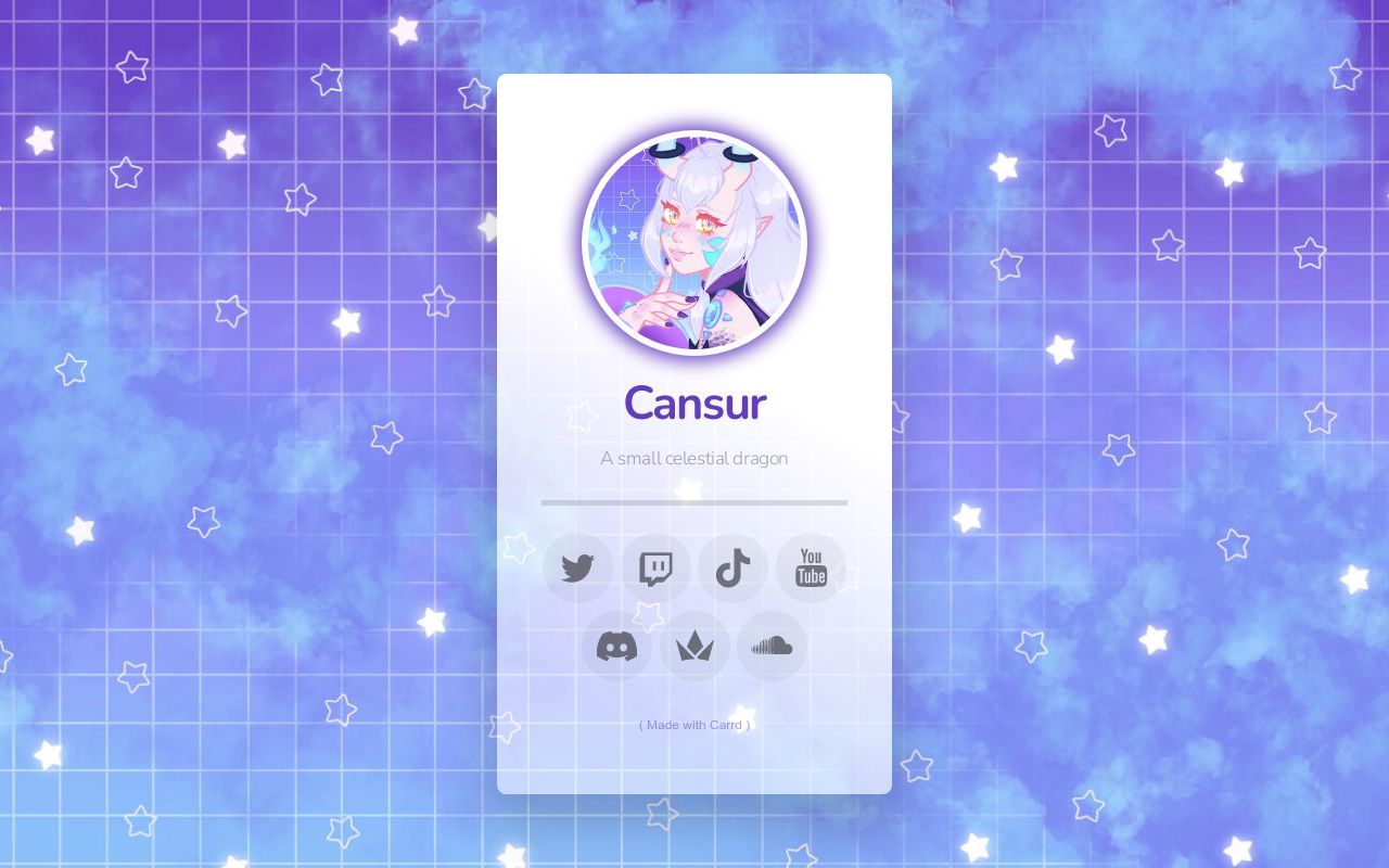 Cansur's Card